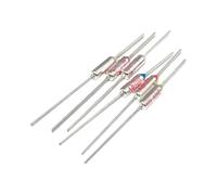 Fusible thermique 250V 10A 15A 72 degrés-300 degrés(10A 250V 135C 10pcs)