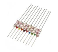 Fusible thermique RY 10 A 15 A 250 V TF, 10 pièces, 65 °C, 85 °C, 100 °C, 105 °C, 110 °C, 120 °C, 130 °C, 152 °C, 165 °C, 172 °C, 185 °C, 192 °C, 200 °C, 216 °C, 240 °C, 280 °C(15A,145 Degree)