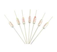 Fusible thermique RY, température axiale, fil TF 72 85 92 139 157 185 degrés 10 A 250 V 72 °C 85 °C 92 °C 130 °C 139 °C 10 pièces(72C)