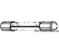 Fusible tube verre 15A 6.3x32mm, rapide, 100 pcs. Osculati 14.152.16