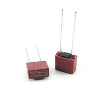 fusibles 0.5A 500mA 1A 1.25A 1.6A 2A 2.5A 3.15A 4A 5A 6.3A 392 Fusible carré en Carte d'alimentation TV LCD Fusibles couramment utilisés Fusibles à fusion lente Câblage de protection (Size : 1A)