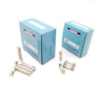 Fusibles 10 pc/lot une vente 520mm/630mm fusibles à Tube à soufflage rapide, 250V 0.1 0.2 0.3 0.5 1 2 3 4 5 6 8 10 15 20 25 30A AMP fusible en céramique Câblage de protection (Color : 6x30, Size : 5