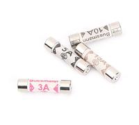 Fusibles 10 pièces/ensemble fusible de prise britannique BS1362 3A 5A 10A 13A 6X25 fusible de Tube en céramique britannique maison domestique prise secteur cartouche fusibles Câblage de protection (S