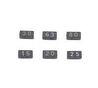 fusibles 10 pièces Micro Puce Fusible CCP CCP2B SMD SMT 1206 1.5A 2A 2.5A 3A 6.3A 8A 24V Circuit Protecteurs 15 20 25 30 63 80 fusibles Câblage de protection (Size : 6.3A)