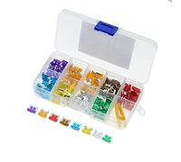Fusibles 100 pcs/lot voiture camion Micro lame fusibles à profil bas 3A 5A 7.5A 10A 15A 20A 25A 30A 35A 40Amp boîte assortiment avec fusibles à Clip Câblage de protection