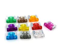 Fusibles 10PCS 20A Fusible for mini-fusibles automobiles de voiture, fusible de lame de camion automatique 20A Fusible de voiture couleur jaune Câblage de protection