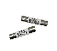 Fusibles 10PCS 625mm Fusible en céramique, 625 Tube d'assurance en céramique 6x25mm 0.5A 1A 2A 3A 5A 6A 7A 8A 10A 15A 20A 25A 30A 250V RO57 Fusible BS1362 Câblage de protection (Color : 10pcs 8a)