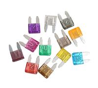 Fusibles 10PCS ZINC Blade Auto Fuse ATC Fuse, Automotive Mini/Medium Blade Fuse 1A 2A 3A 5A 7.5A 10A 15A 20A 25A 30A 35A 40A 45A 50A Câblage de protection (Color : Mini, Size : 7.5A)