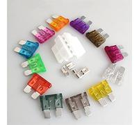 Fusibles 5 pièces porte-fusible moyen Standard automatique avec fusible for voiture bateau camion ATC/ATO lame for voiture/bateau Câblage de protection (Color : 1a)