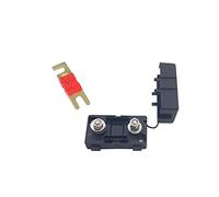 Fusibles 80A ANS petit boulon de fourche fusible de voiture chariot élévateur à courant continu porte-fusible modifié 20A 30A 40A 50A 60A 100A 150A 200A voiture camion Bus fusibles d'assurance Câblage