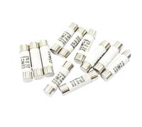 Fusibles à cartouche à tube céramique , Lot de 5 fusibles à tube en céramique à fusion rapide 8,5 x 31,5 mm, 380 V, 500 mA, 1 A, 2 A, 3 A, 4 A, 5 A, 6 A, 8 A, 10 A, 16 A, 20 A, 25 A, 32 A, 8,5 x 31,5