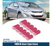 Fusibles À Cartouche Micro 30A / Fusibles De Type Fmm M-pour Case Internes / Durables 10