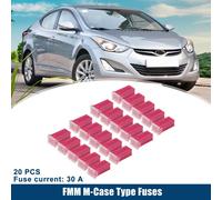 Fusibles À Cartouche Micro 30A / Fusibles De Type Fmm M-pour Case Internes / Durables 20