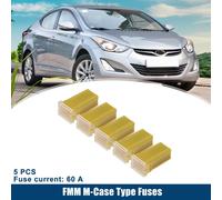 Fusibles À Cartouche Micro 60A / Fusible De Type Fmm M-pour Case Pour Moteur / Jaune 5