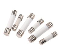Fusibles à Tube soufflage rapide, 5x20mm, 6x30mm, Mm 250V 0.1 .2 .3 .5 4 6 8 10 15 20 25 30A AMP, fusible en céramique, pièces/lot(20A,5x20mm)