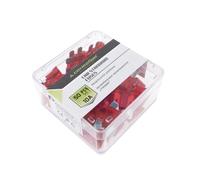 Fusibles automobiles Fusible plat standard 10A Set 50 pièces