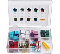 Fusibles d'urgence Micro 3 broches et Micro M rectangulaires Assortiment de 41 pièces