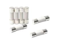 Fusibles électriques céramiques, 10 pièces à fusion rapide 5 mm x 20 6 30 T 0, A 1 A 2 A 3 A 4 A A A 8 A A 13 A 15 A 16 A A A 250 V(2a)