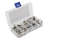 Fusibles en tube de verre 5 x 20 mm 250 V à action rapide - Lot de 100 pièces de 0,2 A à 20 A pour applications électriques industrielles et domestiques