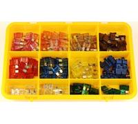 fusibles enfichables a lamelles assortiment de 140 fusibles -