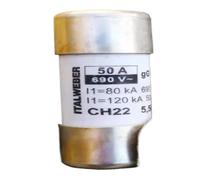 Fusibles : Italweber CH10 1485010 1A 600V gR / 1485013 2A / 1485016 1485018 1485019 1485020 1485021 1485022 1485023 1485024 1485025(1485018 6A)