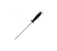 Victorinox Fusil à aiguiser de boucher rond 25 cm Manche plastique Noir/Argent