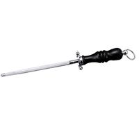 Fusil à aiguiser, rond, poignée ABS avec protection des doigts, qualité professionnelle lourde, longueur 23 cm