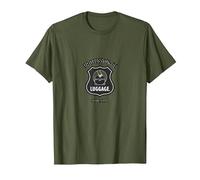 Fusil à Bagages Professionnel TSA Humour Airport Security T-Shirt, Homme, Olive, XXL
