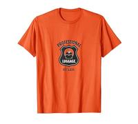 Fusil à Bagages Professionnel TSA Humour Airport Security T-Shirt, Homme, Orange, XXL
