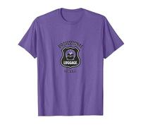 Fusil à Bagages Professionnel TSA Humour Airport Security T-Shirt, Homme, Violet chiné, L