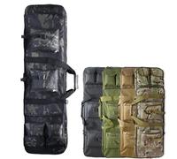 Fusil A Pompe Sac A Dos Fusil Housse Transport Airsoft Housse De Transport pour Fusils À Air Fusils De Chasse,Chasse Rembourée Sac Oxford Stockage Et Transport Etuis Souple pour Carabine C,81CM