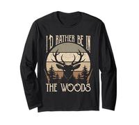 Fusil Buck Hunting Forest Wilderness Outdoorsman Manche Longue