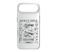 Fusil d'assaut Vintage Pistolet Militaire Arme à feu Brevet Coque pour iPhone Air