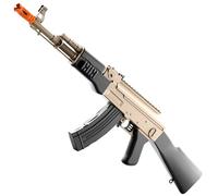 Fusil Jouet AK47 à Balles Molles, Tir Automatique, Éjection de Douilles, pour Garçons Adolescents à partir de 14 Ans (Vert Sable)