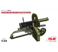Fusil Mitrailleur Maxim Soviétique (1910/30) 1:35 Kit De Modèle En Plastique ICM