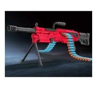 Fusil TechKidz - Motorisé - Fléchettes mousse Rouge / Noir G