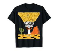 Fusilli Festival Cuisinier Désert Pasta Party T-Shirt