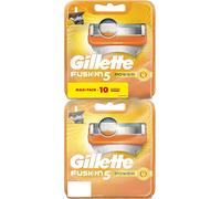 Fusion 5 Power Lames De Rasoir Homme,Pack De 10 Lames De Recharges,Ancienne Version