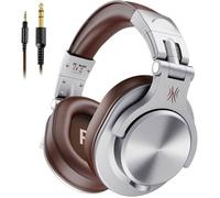 Fusion A71 Casque Audio Filaire Studio/DJ Monitoring Compatible Smartphone PC Synthé Guitare Piano Et Tablette Argenté