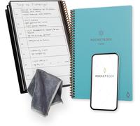 Fusion Agenda Non Daté Réutilisable, Taille Executive 15cm X 22,4cm, Bleu Clair - Objectifs, Calendrier Mensuel Et Hebdomadaire, « To-Do Lists » Quotidiennes, Pages Lignées Et Pointillées