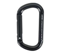 Fusion Climb/ACE Straight Gate Carabiner - Black, Supreme Oval-Shaped (FP-9318-3-STK-BLK)
