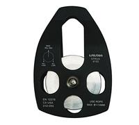 Fusion Climb Strux Aluminium Rescue côté Swing Poulie Noir Mat 34 KN