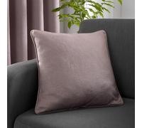 Fusion - Coussin Blush (43 x 43 cm) - Rembourrage Inclus - Bord Passepoil - Rideaux Assortis Disponibles - Coussin Rose Blush avec Housse Incluse/Insert de Coussin - Collection Strata