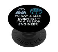 Fusion Energy Tokamak Plasma Physique Science Cadeau PopSockets PopGrip Adhésif