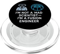 Fusion Energy Tokamak Plasma Physique Science Cadeau PopSockets PopGrip pour MagSafe