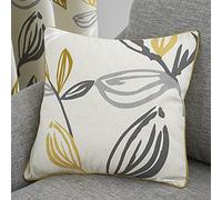 Fusion - Ensley - Coussin Garni 100% Coton - 43 x 43 cm - Ocre