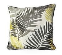 Fusion Home Furnishings Tropical Housse de Coussin Jaune Ocre 43 x 43 cm, Ocre, Cushion Cover: 43 x 43cm