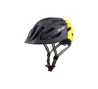 Casque cairn fusion led usb mat noir jaune