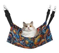 Fusion Of Musical Elements Printed Pet Hamac - Hamac de couchage pour chats, lapins, furets, chiots, petits animaux