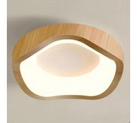 Fusion Plafonnier LED Style Moderne - 12W Blanc chaude IP54 Imperméable Luminaire Plafonnier Pour Salle de Bain - 1pcs Uni Ø20CM